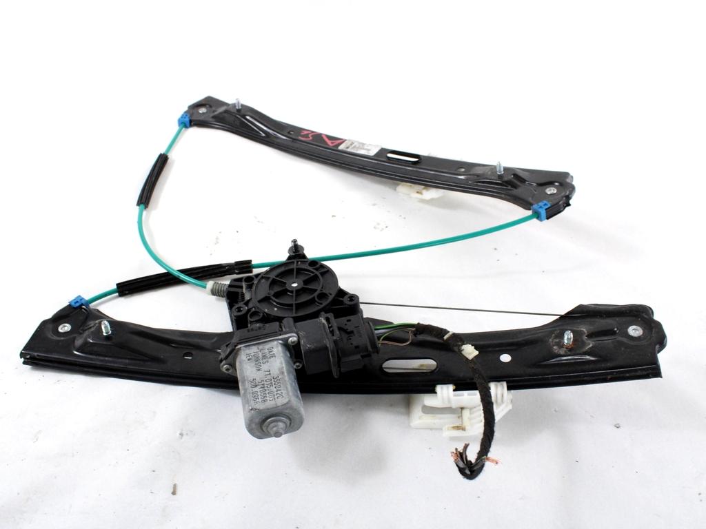 MEHANIZEM DVIGA SPREDNJIH STEKEL  OEM N. 110075 SISTEMA ALZACRISTALLO PORTA ANTERIORE ELETT ORIGINAL REZERVNI DEL BMW SERIE 1 BERLINA F20/F21 LCI (2015 - 2019)DIESEL LETNIK 2017