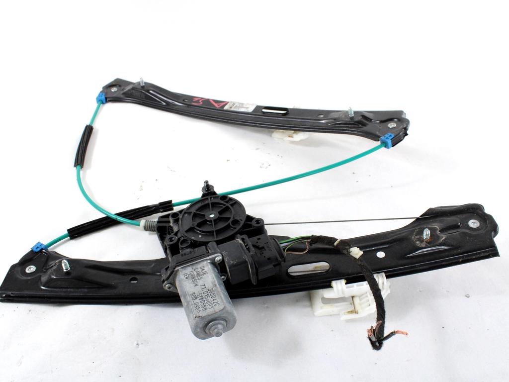 MEHANIZEM DVIGA SPREDNJIH STEKEL  OEM N. 110075 SISTEMA ALZACRISTALLO PORTA ANTERIORE ELETT ORIGINAL REZERVNI DEL BMW SERIE 1 BERLINA F20/F21 LCI (2015 - 2019)DIESEL LETNIK 2017