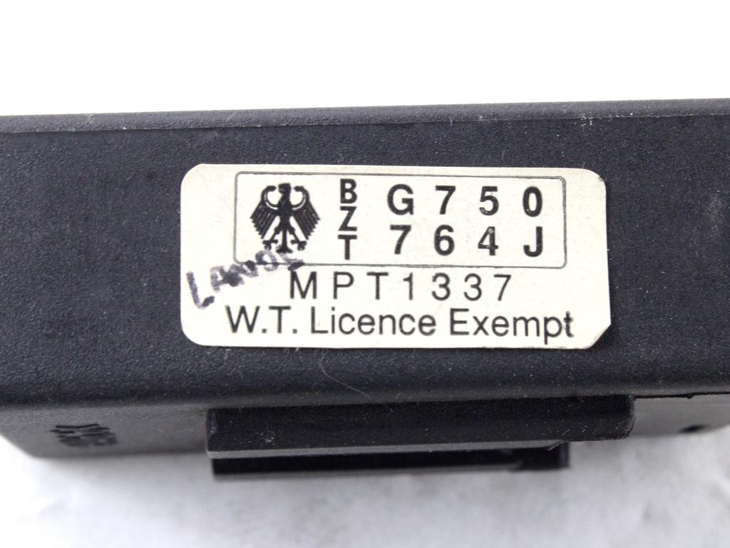 RACUNALNIK AVTOALARMA/BLOKADA MOTORJA OEM N. 96303500 ORIGINAL REZERVNI DEL DAEWOO LANOS T100 (1997 - 2002)BENZINA LETNIK 2001