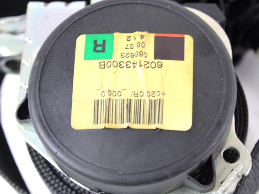 VARNOSTNI PAS OEM N. 13242326 ORIGINAL REZERVNI DEL OPEL ASTRA H A04 L48 L08 L35 L67 R 5P/3P/SW (2007 - 2010) DIESEL LETNIK 2008