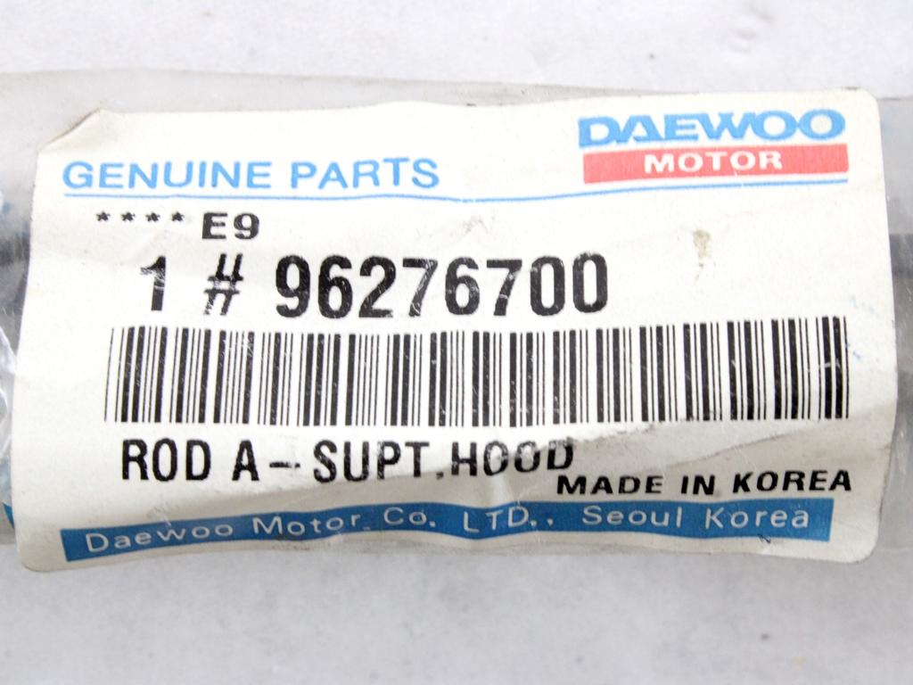 AMORTIZERJI POKROVA MOTORJA  OEM N. 96276700 ORIGINAL REZERVNI DEL DAEWOO LANOS T100 (1997 - 2002)BENZINA LETNIK 2000