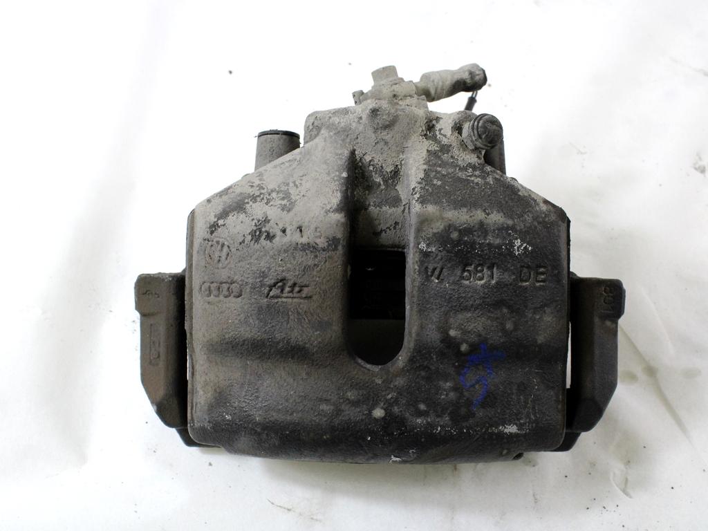 SPREDNJE LEVE ZAVORNE CELJUSTI  OEM N. 1K0615123E ORIGINAL REZERVNI DEL AUDI A3 MK2 8P 8PA 8P1 (2003 - 2008)DIESEL LETNIK 2005