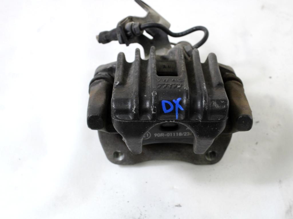 ZADNJE DESNE ZAVORNE CELJUSTI  OEM N. 1K0615424J ORIGINAL REZERVNI DEL AUDI A3 MK2 8P 8PA 8P1 (2003 - 2008)DIESEL LETNIK 2005