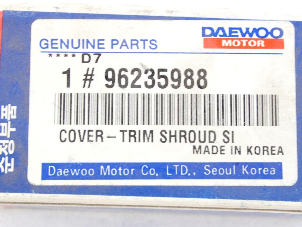 PREDAL ZA DOKUMENTE OEM N. 96235988 ORIGINAL REZERVNI DEL CHEVROLET LANOS T100 (2005 - 2009)BENZINA LETNIK 2008