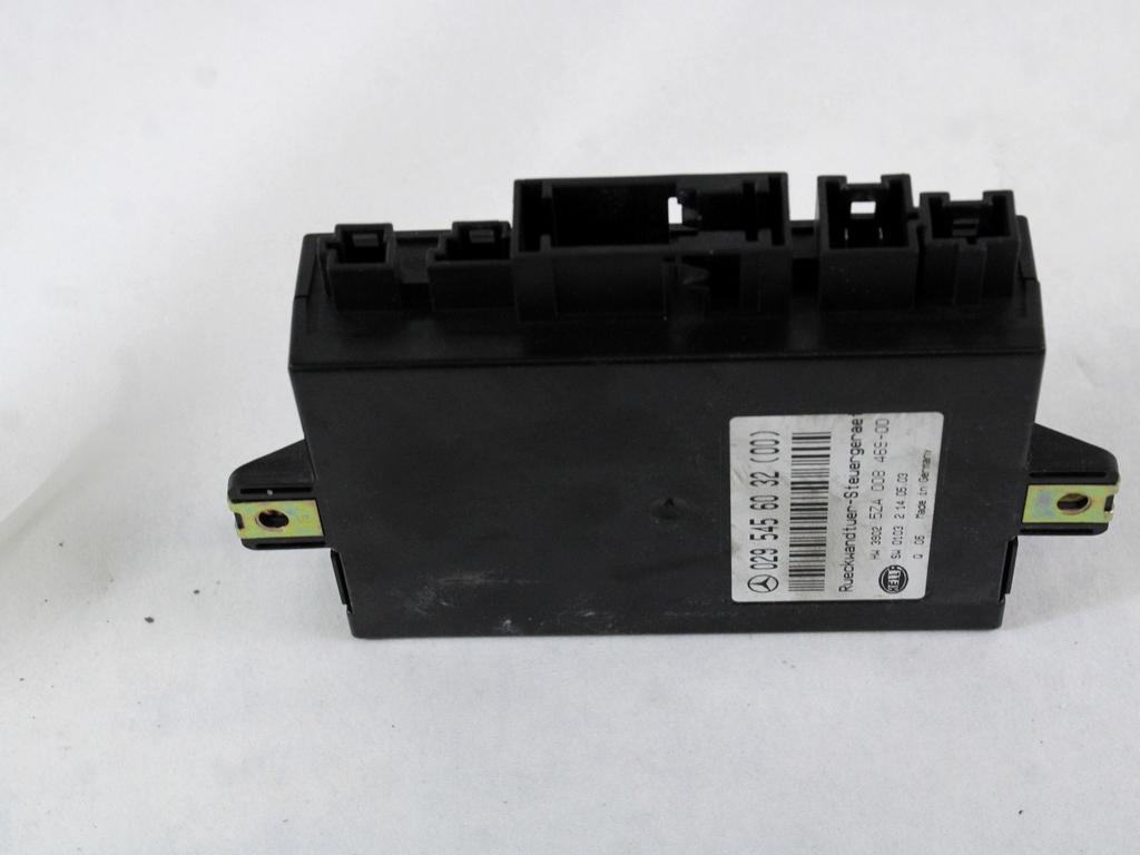 RAZNE KRMILNE ENOTE  OEM N. 295456032 ORIGINAL REZERVNI DEL MERCEDES CLASSE E W211 S211 BER/SW (03/2002 - 05/2006) DIESEL LETNIK 2003