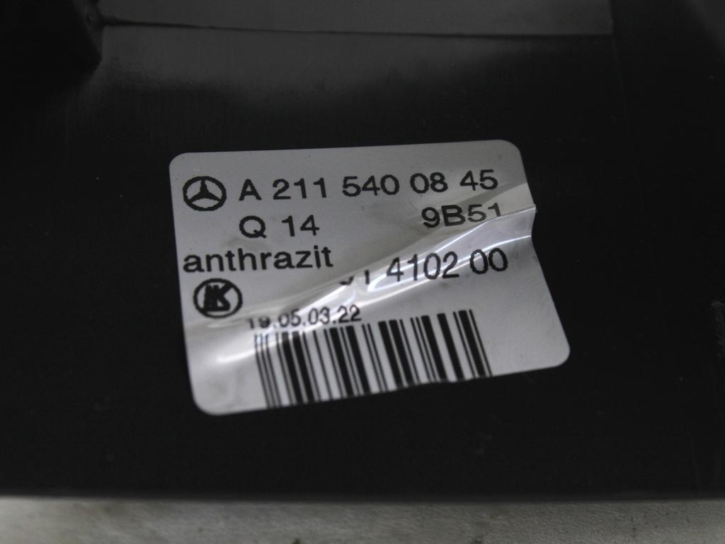 MONTA?NI DELI /  ARMATURNE PLOSCE SPODNJI OEM N. A0004622023 ORIGINAL REZERVNI DEL MERCEDES CLASSE E W211 S211 BER/SW (03/2002 - 05/2006) DIESEL LETNIK 2003