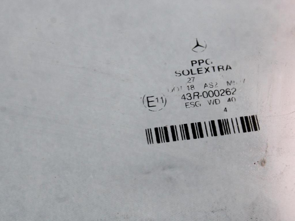 STEKLO SPREDNJIH LEVIH VRAT OEM N. A2117250310 ORIGINAL REZERVNI DEL MERCEDES CLASSE E W211 S211 BER/SW (03/2002 - 05/2006) DIESEL LETNIK 2003