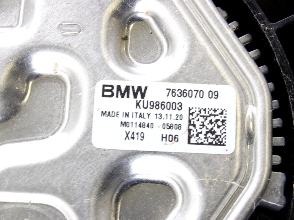 VENTILATOR HLADILNIKA OEM N. 17428596240 ORIGINAL REZERVNI DEL BMW X2 F39 (DAL 2018)DIESEL LETNIK 2018