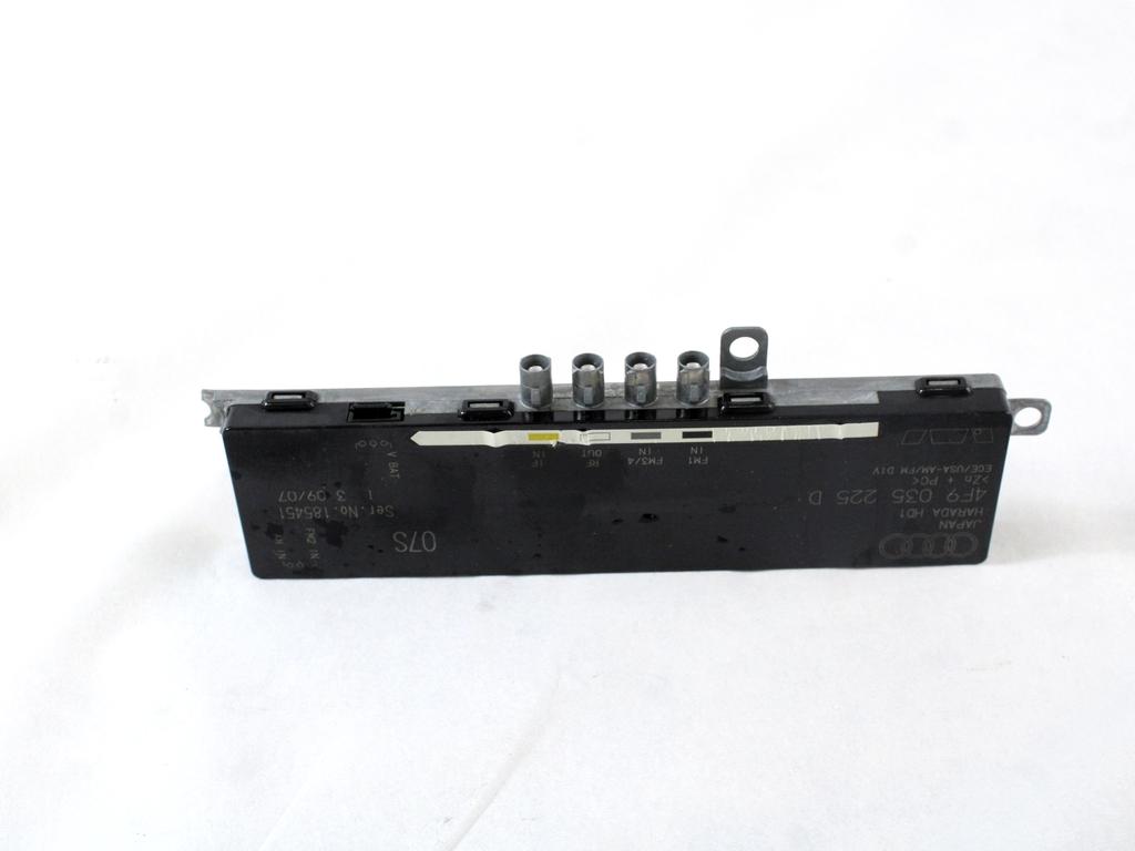 OJACEVALEC / ANTENA OEM N. 4F9035225D ORIGINAL REZERVNI DEL AUDI A6 C6 4F2 4FH 4F5 BER/SW/ALLROAD (07/2004 - 10/2008) DIESEL LETNIK 2007