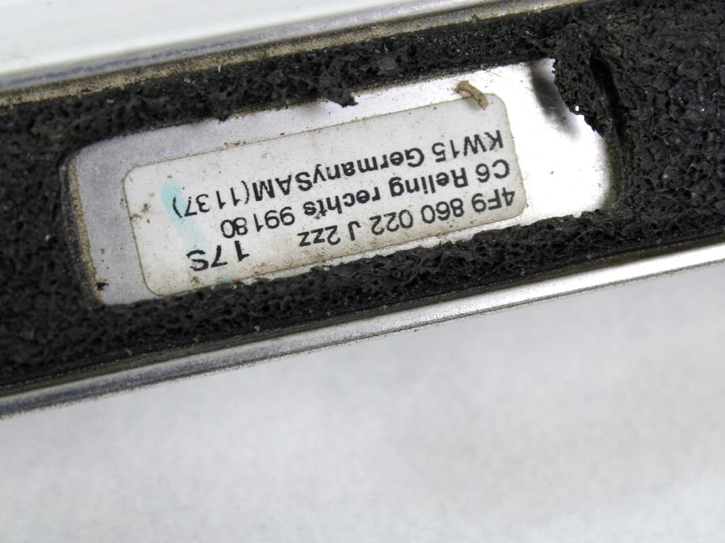 BAR STRE?NI PAR OEM N. 19479 COPPIA BARRE TETTO ORIGINAL REZERVNI DEL AUDI A6 C6 4F2 4FH 4F5 BER/SW/ALLROAD (07/2004 - 10/2008) DIESEL LETNIK 2007