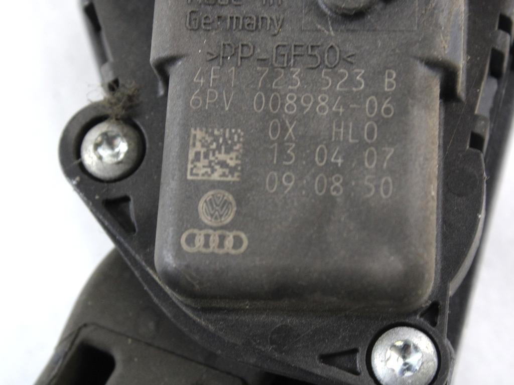 PEDALI OEM N. 4F1723523B ORIGINAL REZERVNI DEL AUDI A6 C6 4F2 4FH 4F5 BER/SW/ALLROAD (07/2004 - 10/2008) DIESEL LETNIK 2007