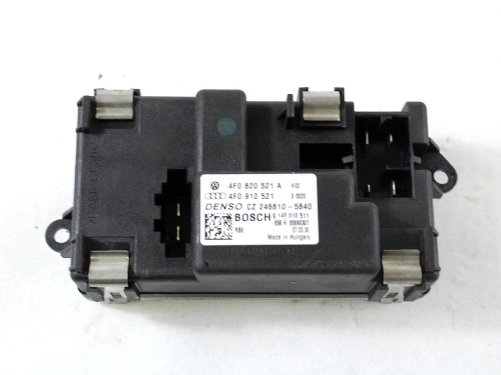 REGULATOR PREZRACEVANJA OEM N. 4F0910521 ORIGINAL REZERVNI DEL AUDI A6 C6 4F2 4FH 4F5 BER/SW/ALLROAD (07/2004 - 10/2008) DIESEL LETNIK 2007