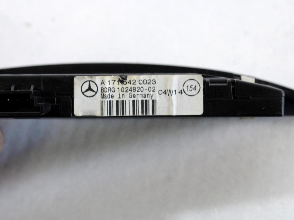 POTOVALNI RACUNALNIK OEM N. A1715420023 ORIGINAL REZERVNI DEL MERCEDES CLASSE SLK R171 (2004 - 2011)BENZINA LETNIK 2004