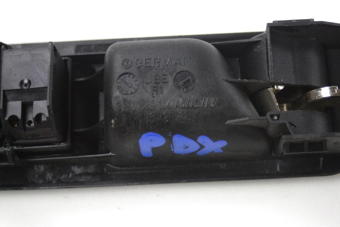 NOTRANJA KLJUKA  OEM N. 3B0839114AG ORIGINAL REZERVNI DEL VOLKSWAGEN GOLF IV 1J1 1E7 1J5 MK4 BER/SW (1998 - 2004) BENZINA LETNIK 1998