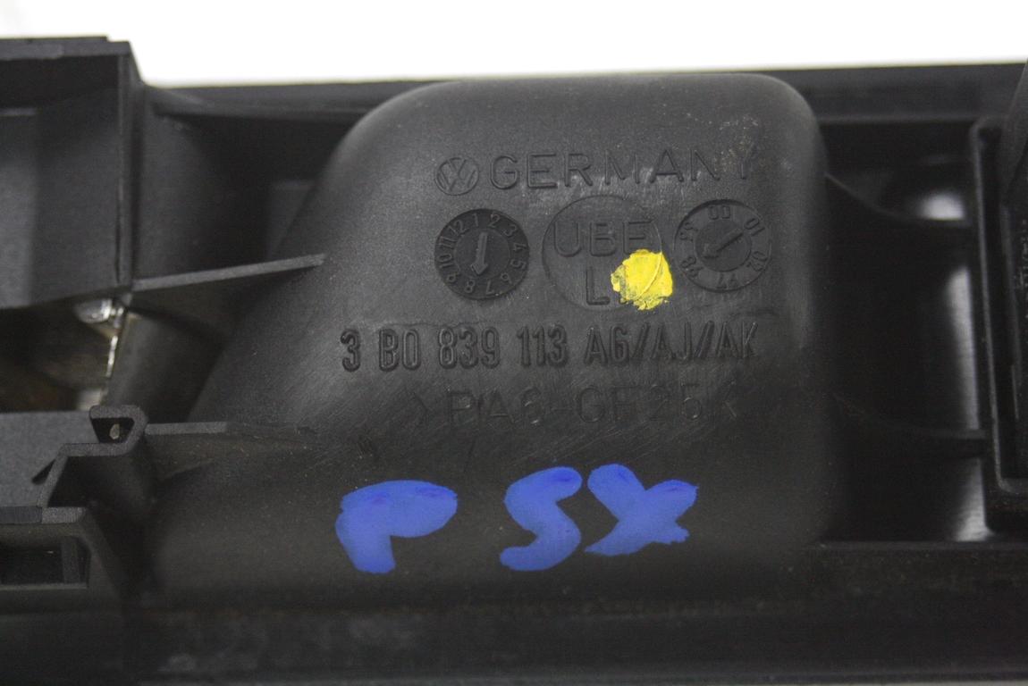 NOTRANJA KLJUKA  OEM N. 3B0839113AG ORIGINAL REZERVNI DEL VOLKSWAGEN GOLF IV 1J1 1E7 1J5 MK4 BER/SW (1998 - 2004) BENZINA LETNIK 1998