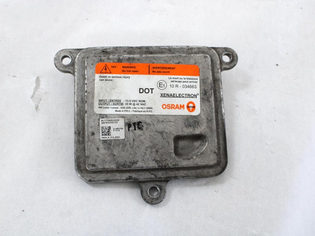 RACUNALNIK KSENONSKIH ZAROMETOV OEM N. 35XT6-S-D3 ORIGINAL REZERVNI DEL LAND ROVER RANGE ROVER EVOQUE L538 (2012 - 2016)DIESEL LETNIK 2014