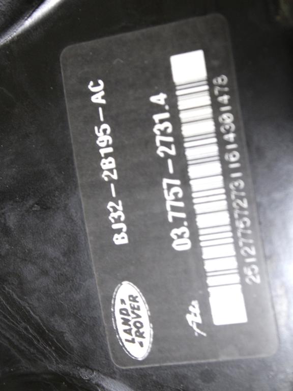 SERVO OJACEVALNIK ZAVOR S PUMPO OEM N. BJ32-2B195-AC ORIGINAL REZERVNI DEL LAND ROVER RANGE ROVER EVOQUE L538 (2012 - 2016)DIESEL LETNIK 2014
