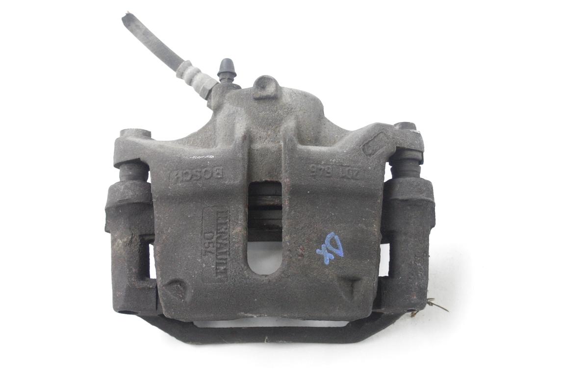 SPREDNJE DESNE ZAVORNE CELJUSTI  OEM N. 7701207787 ORIGINAL REZERVNI DEL RENAULT KANGOO KC0/1 MK1 R (2003-2008) BENZINA/METANO LETNIK 2006