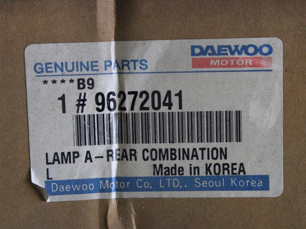 ZADNJI LEVI ZAROMET OEM N. 96272041 ORIGINAL REZERVNI DEL DAEWOO NUBIRA J100 (1997 - 2003)BENZINA LETNIK 1998