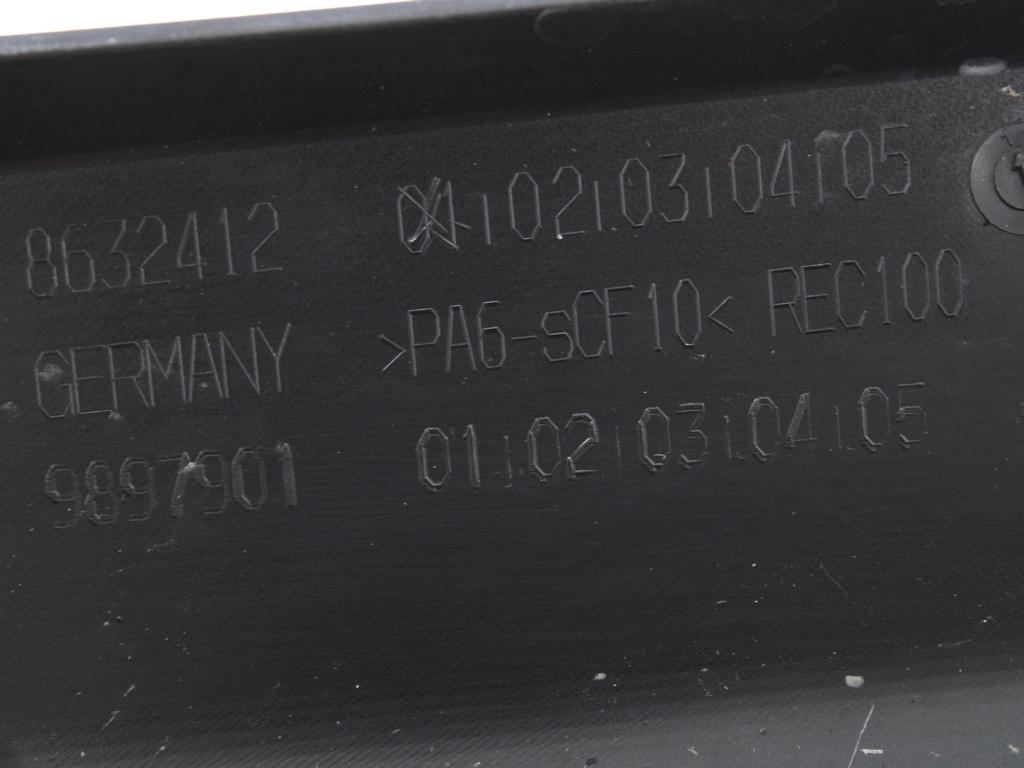 POKROV MOTORJA  OEM N. 11148632412 ORIGINAL REZERVNI DEL MINI ONE - COOPER F55 / F56 / F57 (DAL 2018)BENZINA LETNIK 2020