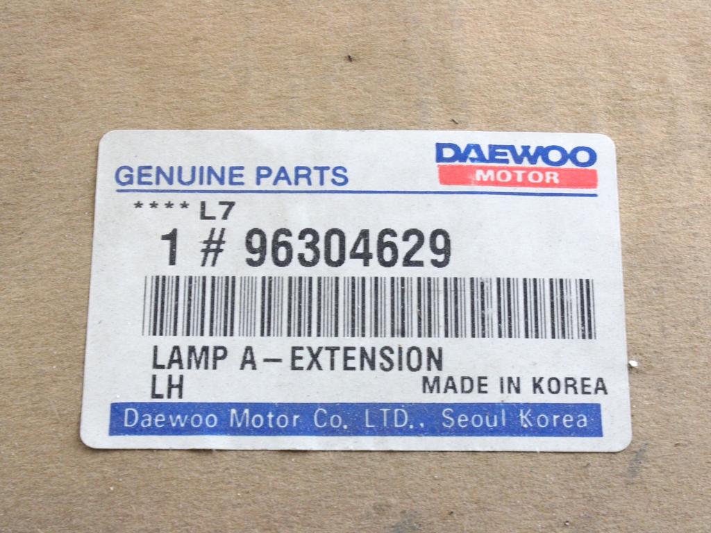 ZADNJI LEVI ZAROMET OEM N. 96304629 ORIGINAL REZERVNI DEL DAEWOO LANOS T100 (1997 - 2002)BENZINA LETNIK 2000