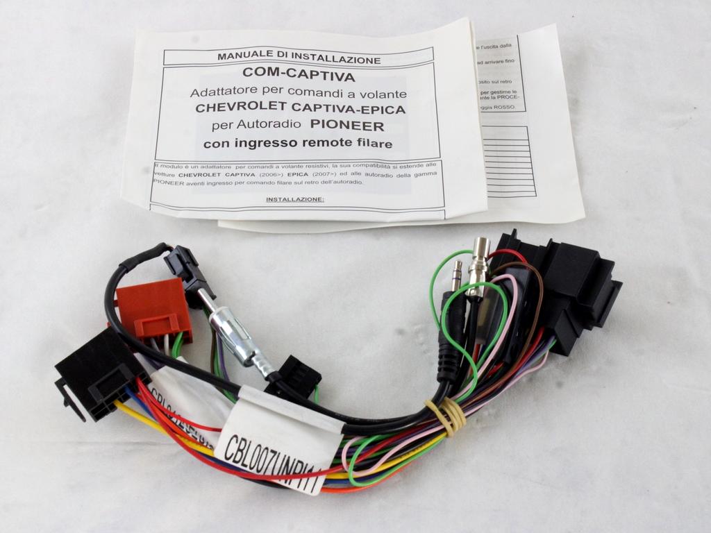 ELEKTRICNA NAPELJAVA OEM N. CBL012CEUN21 ORIGINAL REZERVNI DEL CHEVROLET CAPTIVA MK1 C100 (2006 - 2011) DIESEL LETNIK 2009