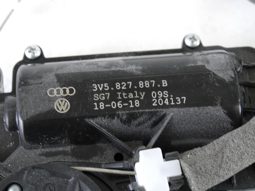 ZAKLEPANJE PRTLJA?NIH VRAT  OEM N. 3V5827887B ORIGINAL REZERVNI DEL AUDI A5 F5 (DAL 2016)DIESEL LETNIK 2017