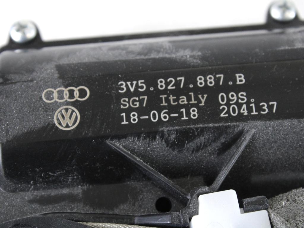 ZAKLEPANJE PRTLJA?NIH VRAT  OEM N. 3V5827887B ORIGINAL REZERVNI DEL AUDI A5 F5 (DAL 2016)DIESEL LETNIK 2017