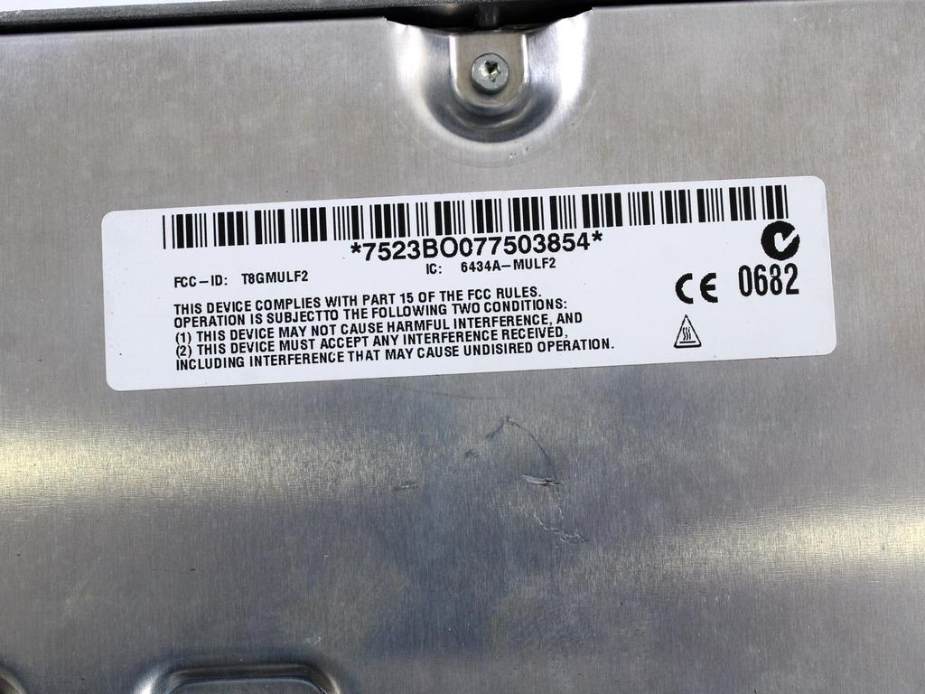 RACUNALNIK TELEFONA  OEM N. 84109149656 ORIGINAL REZERVNI DEL BMW SERIE 1 BER/COUPE/CABRIO E81/E82/E87/E88 LCI R (2007 - 2013) DIESEL LETNIK 2007