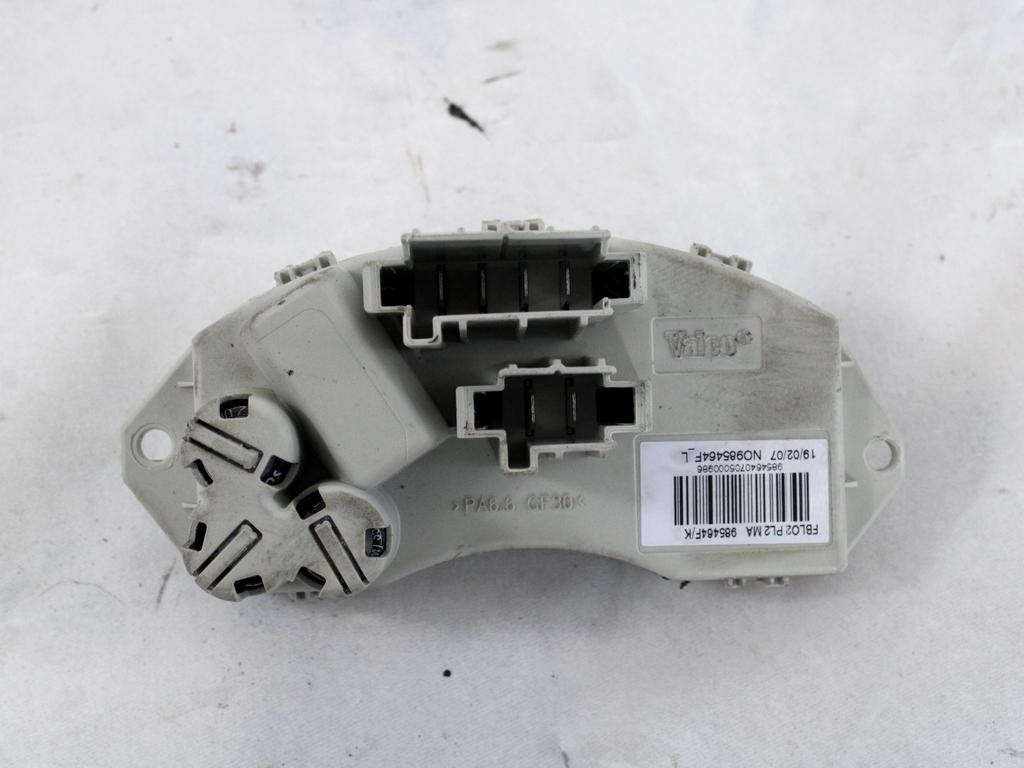 REGULATOR PREZRACEVANJA OEM N. 64119266185 ORIGINAL REZERVNI DEL BMW SERIE 1 BER/COUPE/CABRIO E81/E82/E87/E88 LCI R (2007 - 2013) DIESEL LETNIK 2007