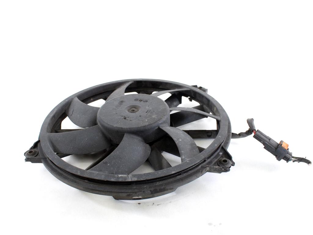 VENTILATOR HLADILNIKA OEM N. 1253K4 ORIGINAL REZERVNI DEL CITROEN C4 MK2 (2010 - 2018) DIESEL LETNIK 2012