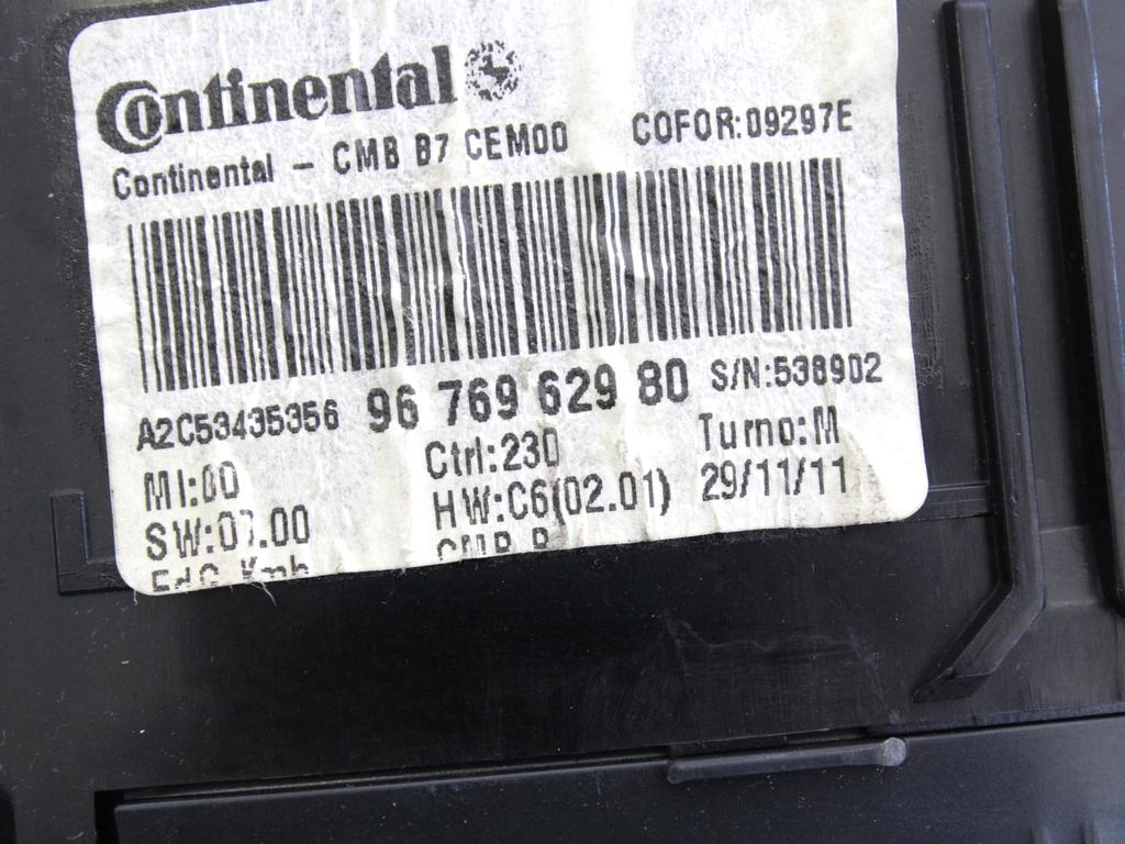 KILOMETER STEVEC OEM N. 9676962980 ORIGINAL REZERVNI DEL CITROEN C4 MK2 (2010 - 2018) DIESEL LETNIK 2012