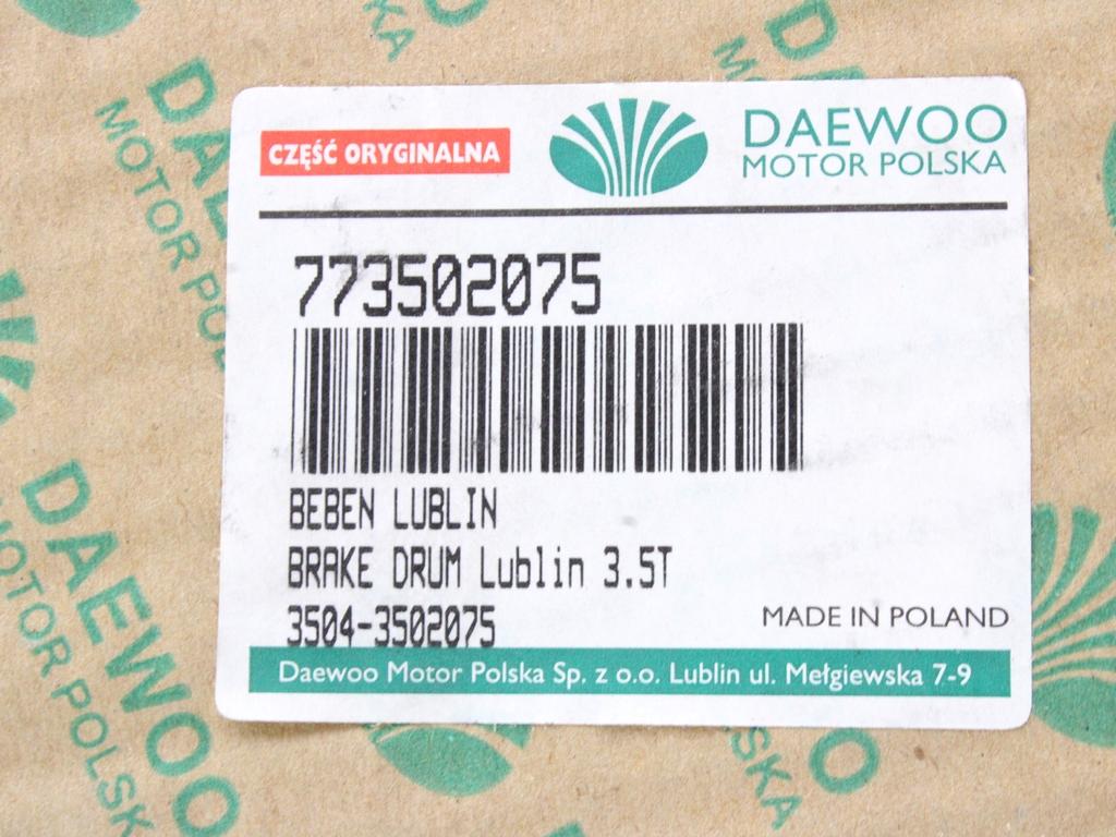 ZAVORNI BOBEN  OEM N. 773502075 ORIGINAL REZERVNI DEL DAEWOO LUBLIN (1997 - 2005)DIESEL LETNIK 2000