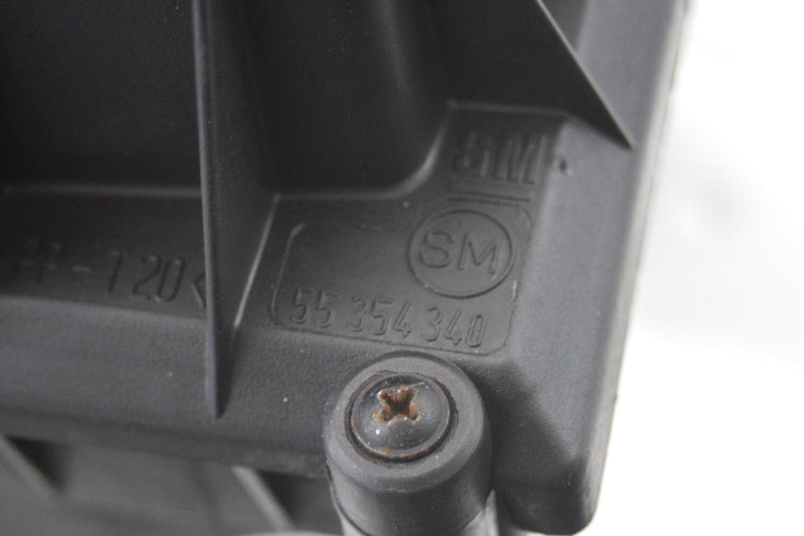 FILTAR ZRAKA OEM N. 55354340 ORIGINAL REZERVNI DEL OPEL MERIVA A X03 R (2006 - 2010) BENZINA LETNIK 2008