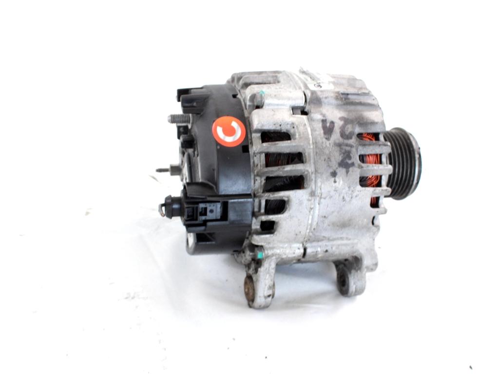 ALTERNATOR OEM N. 03L903023 ORIGINAL REZERVNI DEL VOLKSWAGEN GOLF VI 5K1 517 AJ5 MK6 (2008-2012) DIESEL LETNIK 2010