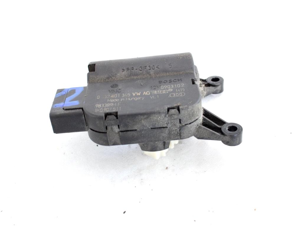 MOTORCEK OGREVANJA OEM N. 1K0907511 ORIGINAL REZERVNI DEL VOLKSWAGEN GOLF VI 5K1 517 AJ5 MK6 (2008-2012) DIESEL LETNIK 2010