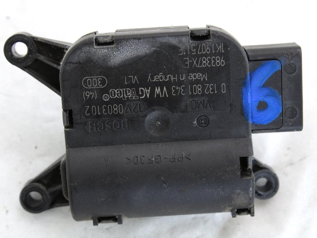 MOTORCEK OGREVANJA OEM N. 1K1907511E ORIGINAL REZERVNI DEL VOLKSWAGEN GOLF VI 5K1 517 AJ5 MK6 (2008-2012) DIESEL LETNIK 2010