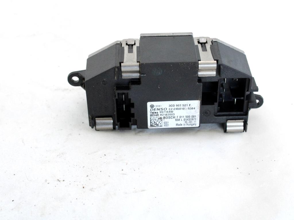 REGULATOR PREZRACEVANJA OEM N. 3C0907521F ORIGINAL REZERVNI DEL VOLKSWAGEN GOLF VI 5K1 517 AJ5 MK6 (2008-2012) DIESEL LETNIK 2010