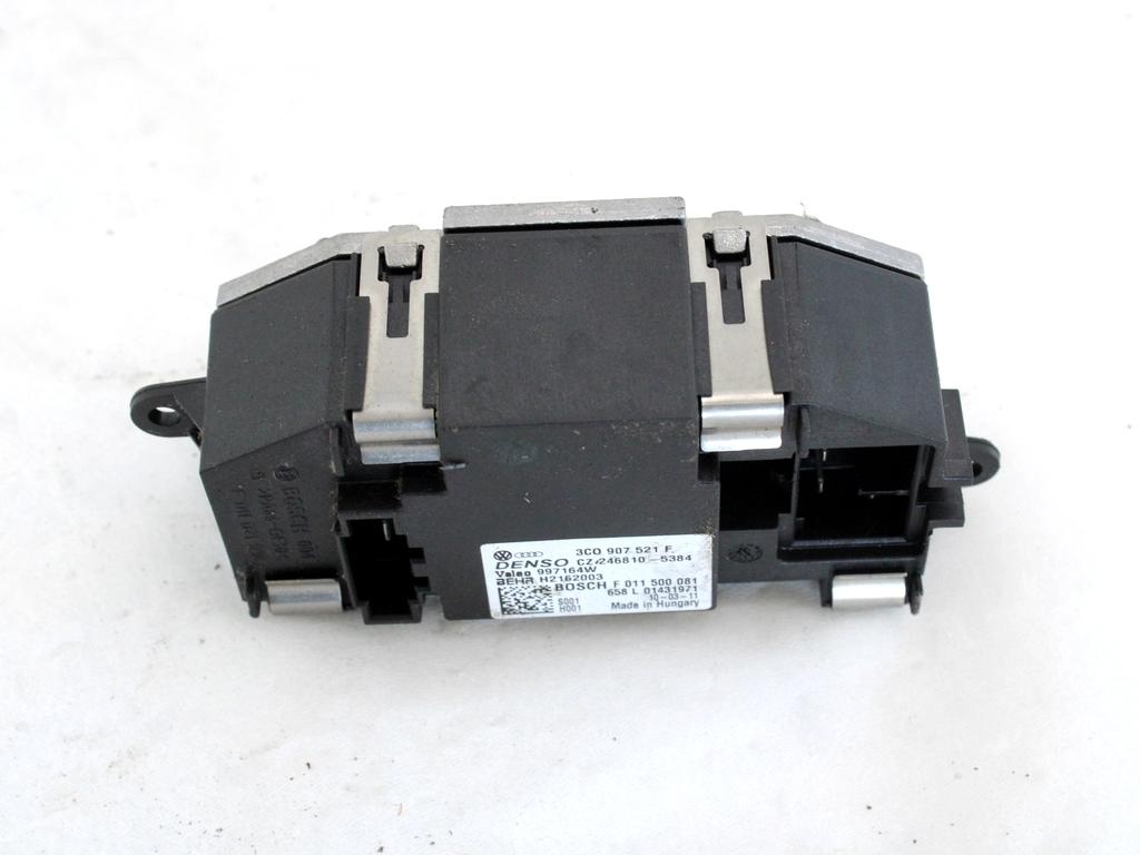 REGULATOR PREZRACEVANJA OEM N. 3C0907521F ORIGINAL REZERVNI DEL VOLKSWAGEN GOLF VI 5K1 517 AJ5 MK6 (2008-2012) DIESEL LETNIK 2010