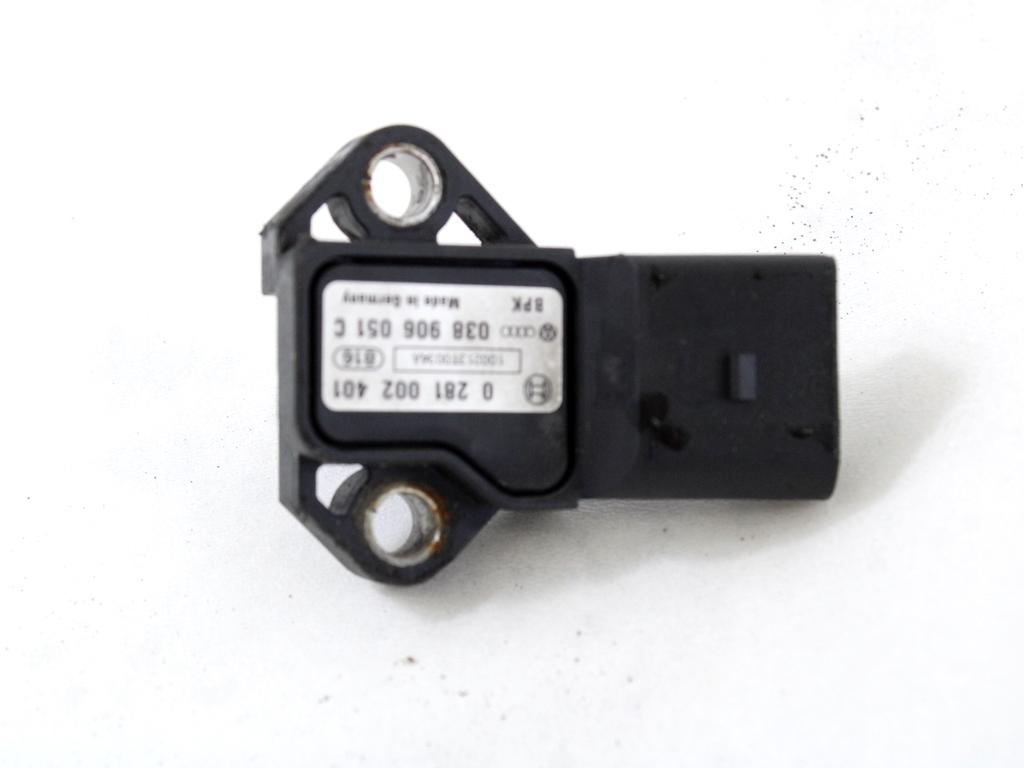 TLAK IZPUSNIH PLINOV SENZORJA OEM N. 038906051C ORIGINAL REZERVNI DEL VOLKSWAGEN GOLF VI 5K1 517 AJ5 MK6 (2008-2012) DIESEL LETNIK 2010