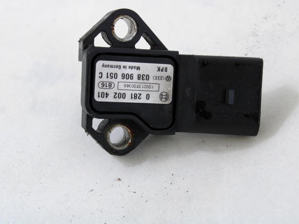 TLAK IZPUSNIH PLINOV SENZORJA OEM N. 038906051C ORIGINAL REZERVNI DEL VOLKSWAGEN GOLF VI 5K1 517 AJ5 MK6 (2008-2012) DIESEL LETNIK 2010