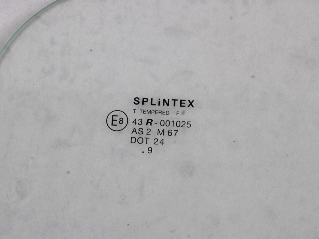 STEKLO SPREDNJIH DESNIH VRAT OEM N. 721203087 ORIGINAL REZERVNI DEL DAEWOO LUBLIN (1997 - 2005)DIESEL LETNIK 2000