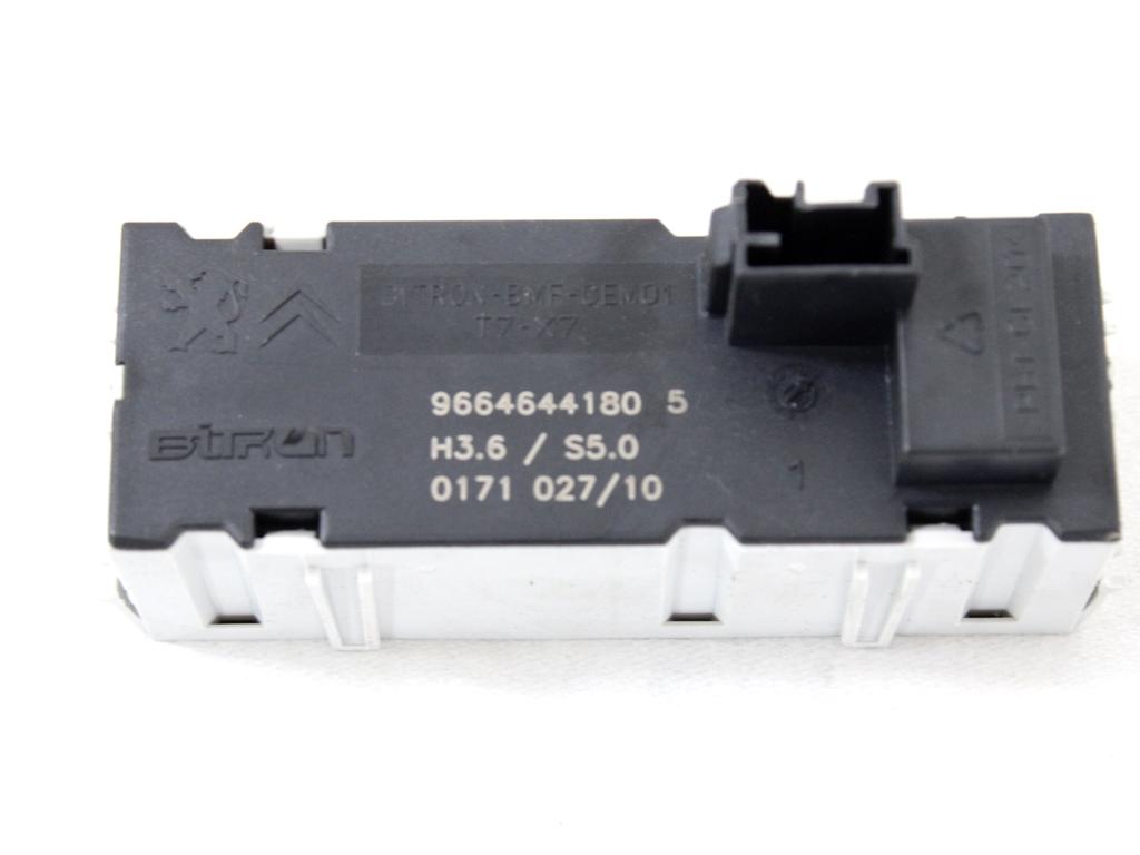 POTOVALNI RACUNALNIK OEM N. 9664644180 ORIGINAL REZERVNI DEL PEUGEOT 5008 0U 0E MK1 (2009 - 2013) DIESEL LETNIK 2010