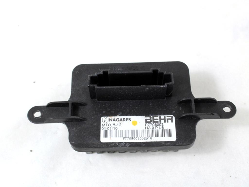 REGULATOR PREZRACEVANJA OEM N. 6441CQ ORIGINAL REZERVNI DEL PEUGEOT 5008 0U 0E MK1 (2009 - 2013) DIESEL LETNIK 2010