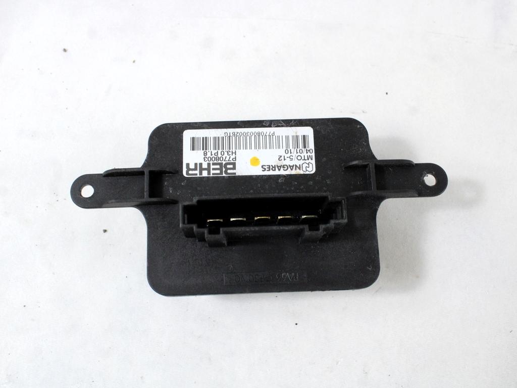 REGULATOR PREZRACEVANJA OEM N. 6441CQ ORIGINAL REZERVNI DEL PEUGEOT 5008 0U 0E MK1 (2009 - 2013) DIESEL LETNIK 2010