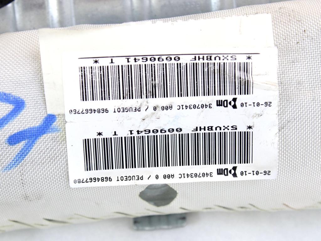 ZRACNA BLAZINA GLAVA DESNA OEM N. 9684667780 ORIGINAL REZERVNI DEL PEUGEOT 5008 0U 0E MK1 (2009 - 2013) DIESEL LETNIK 2010