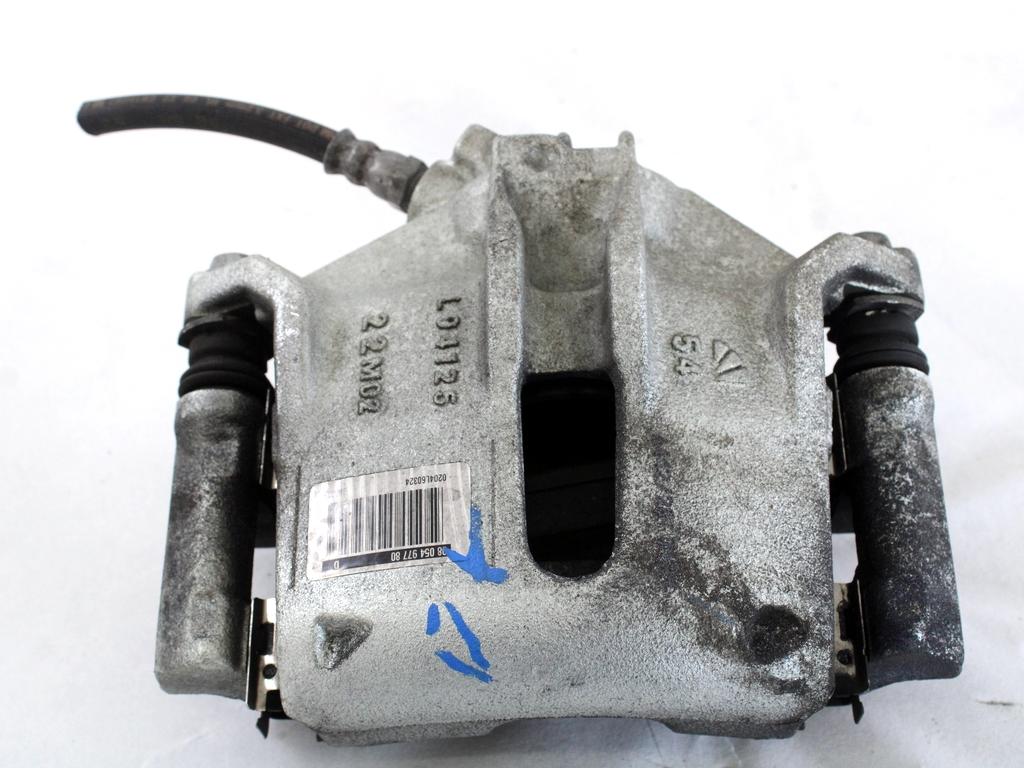 SPREDNJE DESNE ZAVORNE CELJUSTI  OEM N. 9805497780 ORIGINAL REZERVNI DEL CITROEN C3 SX SY MK3 (DAL 2016) DIESEL LETNIK 2022