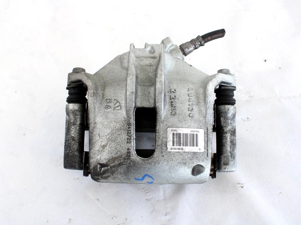 SPREDNJE LEVE ZAVORNE CELJUSTI  OEM N. 9805497680 ORIGINAL REZERVNI DEL CITROEN C3 SX SY MK3 (DAL 2016) DIESEL LETNIK 2022