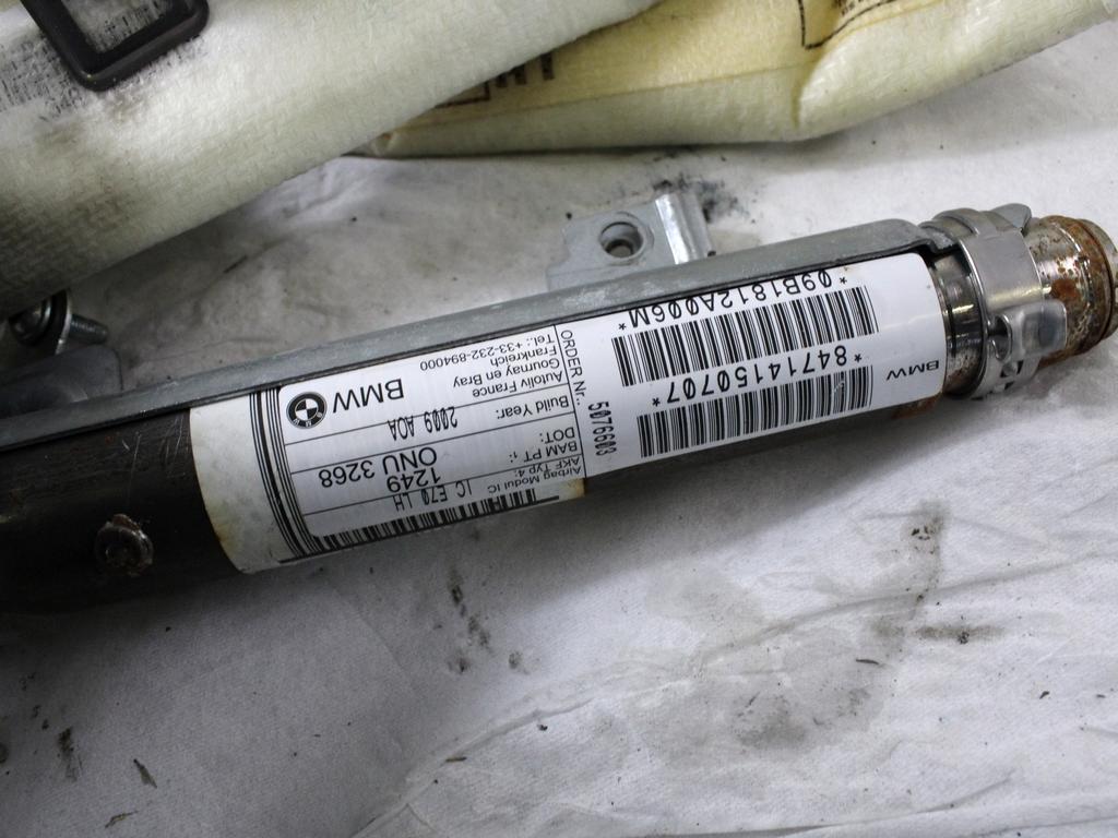 ZRACNA BLAZINA GLAVA LEVA OEM N. 7141507 ORIGINAL REZERVNI DEL BMW X5 E70 (2006 - 2010) DIESEL LETNIK 2009