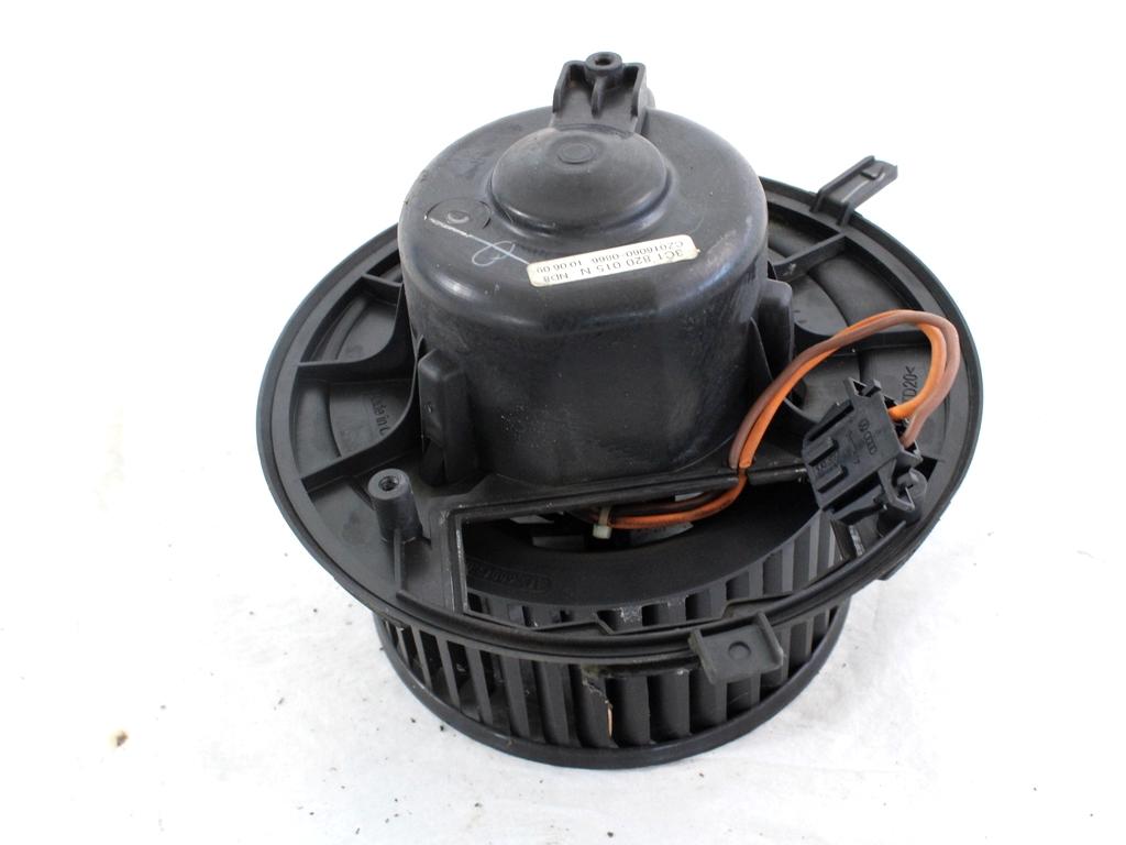 VENTILATOR  KABINE  OEM N. 3C1820015N ORIGINAL REZERVNI DEL VOLKSWAGEN PASSAT B6 3C2 3C5 BER/SW (2005 - 09/2010)  DIESEL LETNIK 2009